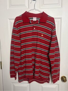 Brooks Brothers 346 Long Sleeve Polo